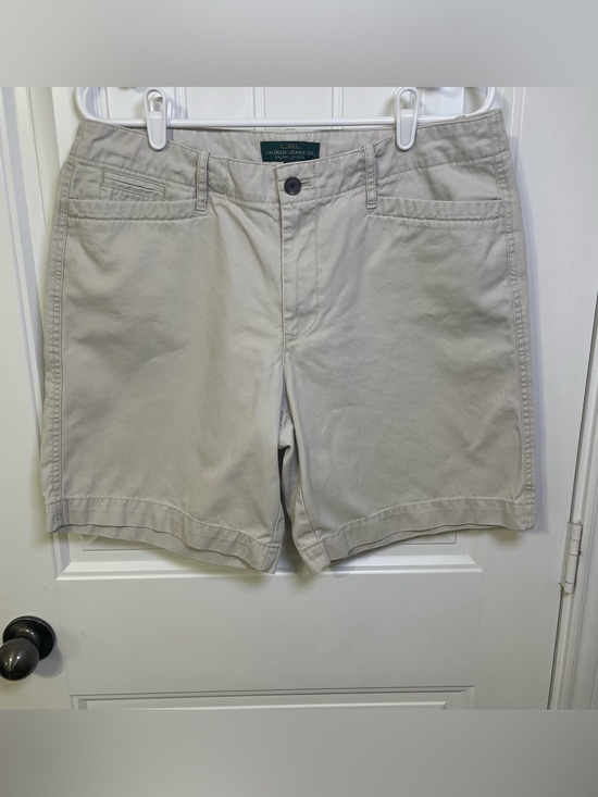 Lauren Ralph Lauren Other - LRL Lauren Jeans Co. Vtg Ralph Lauren Women's 12 Chino Shorts Khaki 100% Cotton